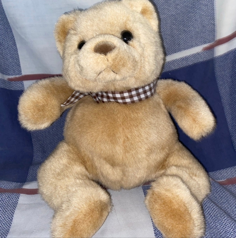 Charming Tan Stuffed Animal Teddy Bear
